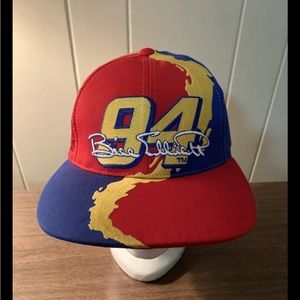 Vintage 90s Logo 7 Splash #94 Bill Elliott Nascar Racing Hat Snapback McDonald's